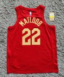 Maillot de Basket #22 Matloob Cleveland Cavaliers Rouge